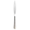 Degrenne Supernature Stainless Steel Table Knife Solid Handle Serrated 235 mm - 9 ''1/4 - Pack of 12