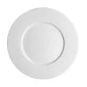 Degrenne 213938 Degrenne Graphique Blanc Round Dinner Plate W/Wide ...