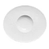 Degrenne 207769 Degrenne Boreal Satin White Shallow Bowl W/Wide Ova...