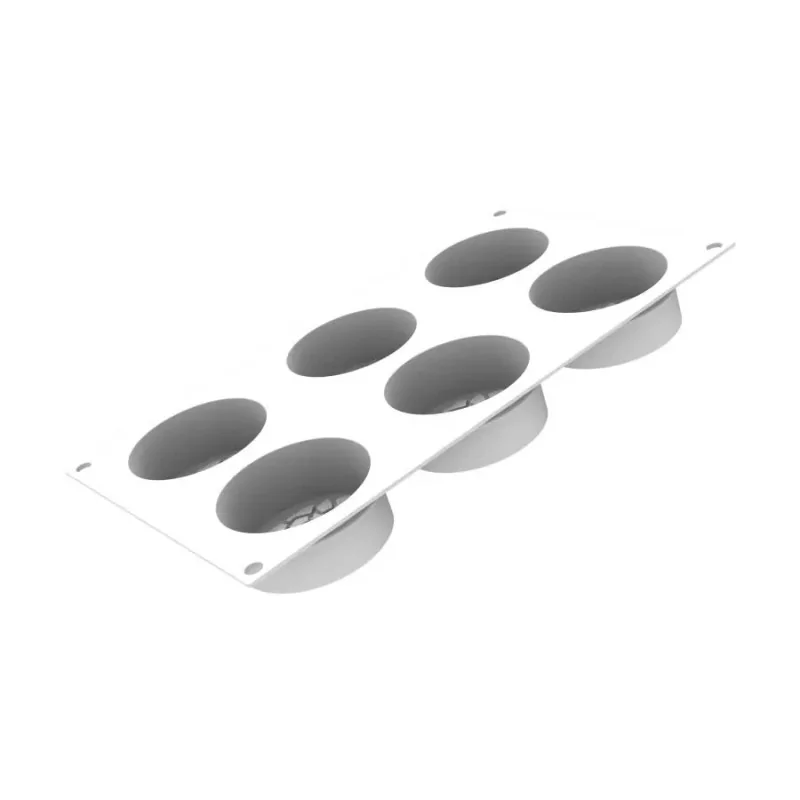 Silikomart Professional Valentine 110 Entremet Pastry Mold - ø70 h 30 mm - 110 ml - 6 Cavity Silikomart Professional Valentine 110 Entremet Pastry Mold - ø70 h 30 mm - 110 ml - 6 Cavity