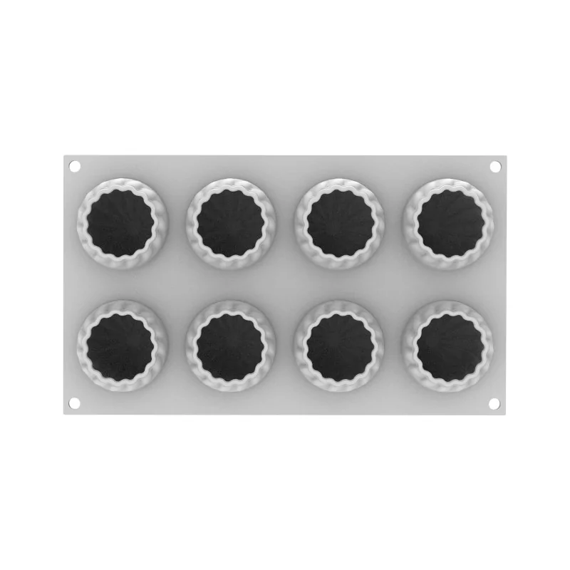 Silikomart Professional Harmony 150 Single Portion Pastry Mold - ⌀60 mm x h 67 mm - 150 ml - 8 Cavity Silikomart Professional Harmony 150 Single Portion Pastry Mold - ⌀60 mm x h 67 mm - 150 ml - 8 Cavity