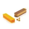 Silikomart Professional Sweet Rectangle 85 Single Portion Pastry Mold - 128 mm x 33 mm h 21 mm - 85ml - 8 Cavity