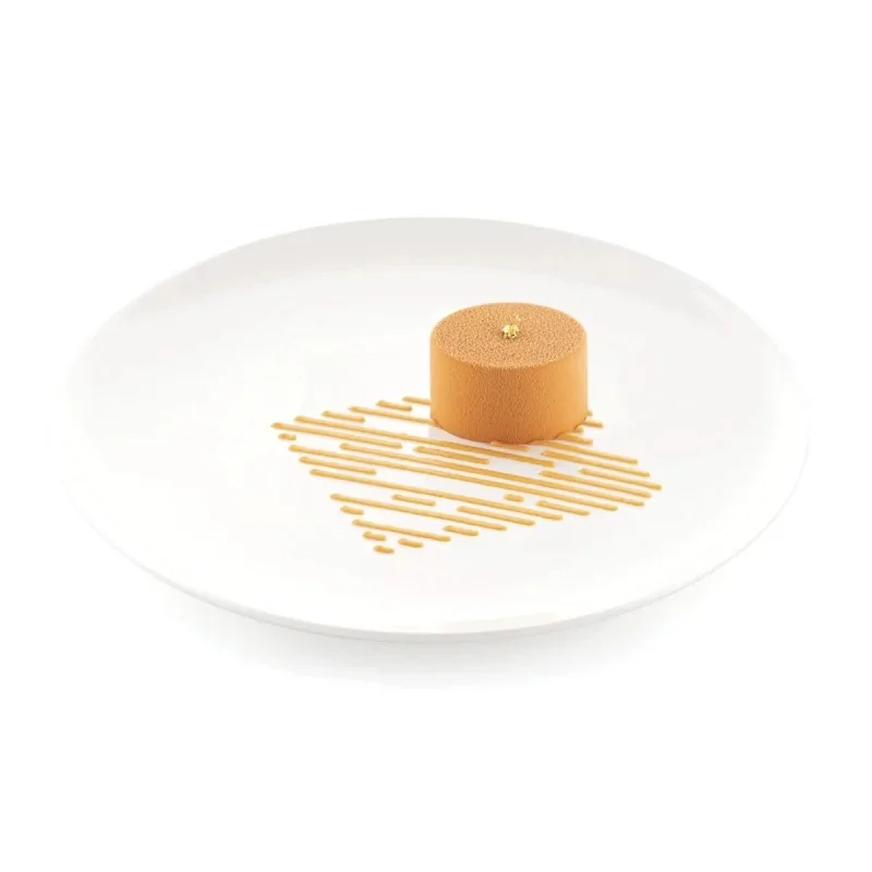Silikomart Professional Linea Line Decoration Stencil - 100 mm x 100 mm x h 1 mm - 4 ml Silikomart Professional Linea Line Decoration Stencil - 100 mm x 100 mm x h 1 mm - 4 ml