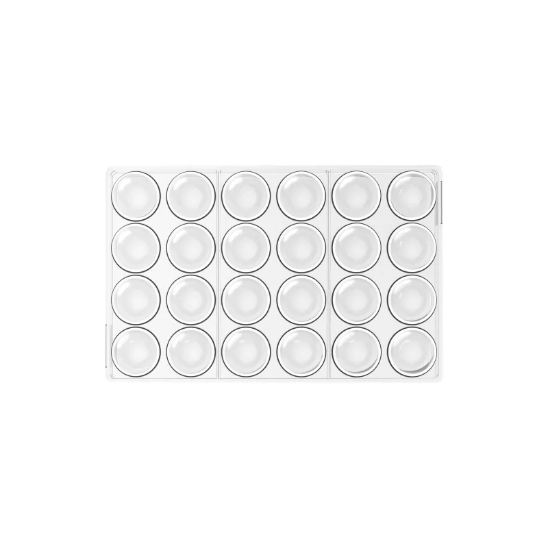 Silikomart Professional Polycarbonate Kit Semisphera 02 Chocolate Mold - Ø35mm x h 18 mm - 12ml - 24 Cavity Silikomart Professional Polycarbonate Kit Semisphera 02 Chocolate Mold - Ø35mm x h 18 mm - 12ml - 24 Cavity