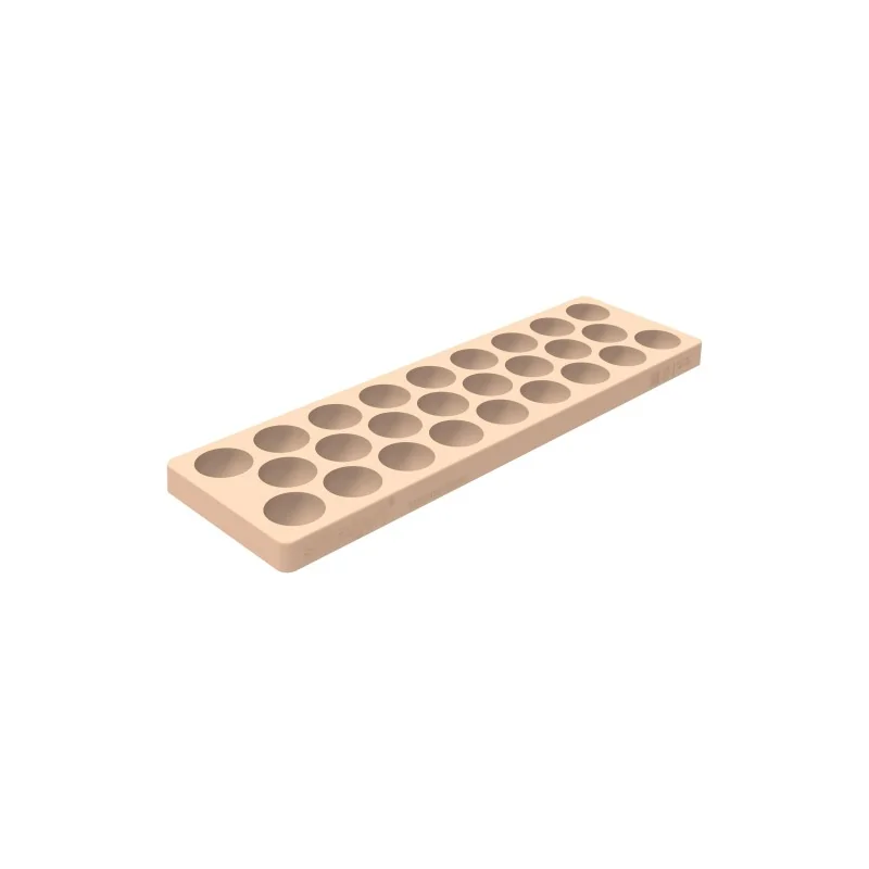 Silikomart Professional Polycarbonate Kit Semisphera 02 Chocolate Mold - Ø35mm x h 18 mm - 12ml - 24 Cavity Silikomart Professional Polycarbonate Kit Semisphera 02 Chocolate Mold - Ø35mm x h 18 mm - 12ml - 24 Cavity