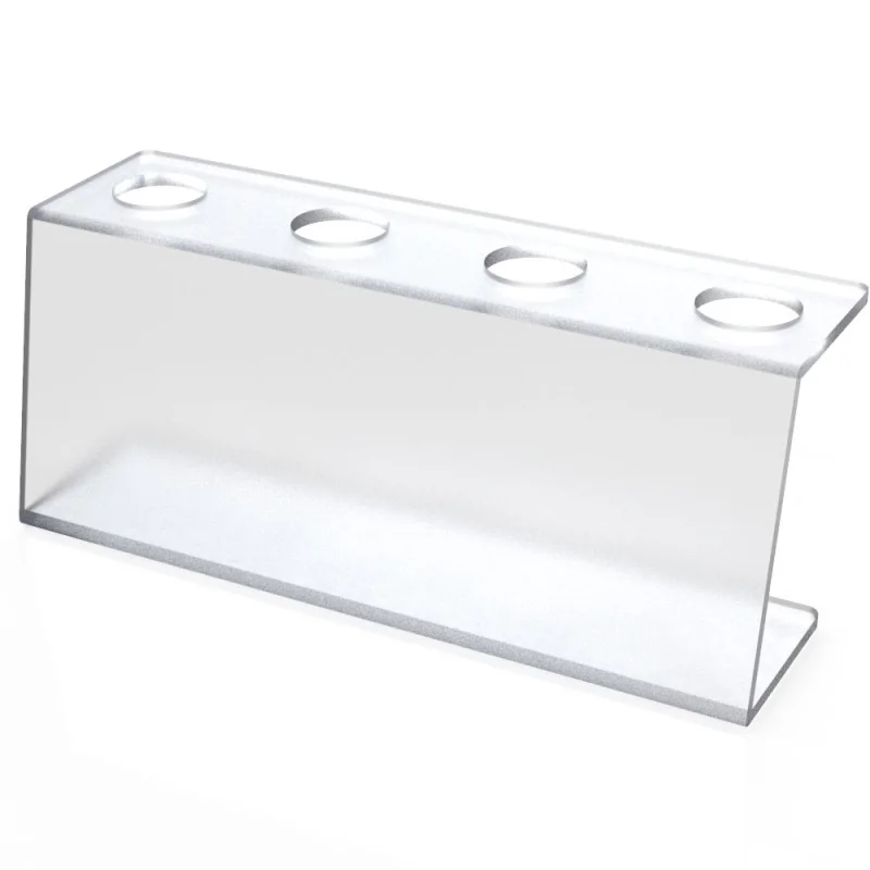 Counter Cone Holder - Holds 4 Cones - Transparent Satin Color