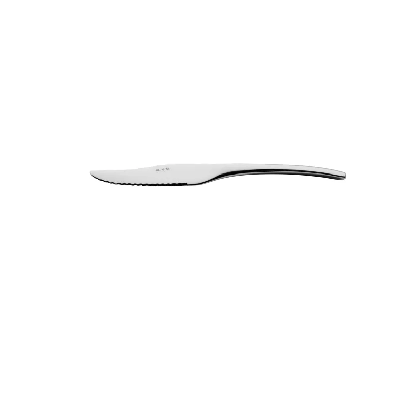 Degrenne Gourmet Stainless Steel Steak Knife Solid Handle Serrated 235 mm - 9 ''1/4 - Pack of 12 Degrenne Gourmet Stainless Steel Steak Knife Solid Handle Serrated 235 mm - 9 ''1/4 - Pack of 12