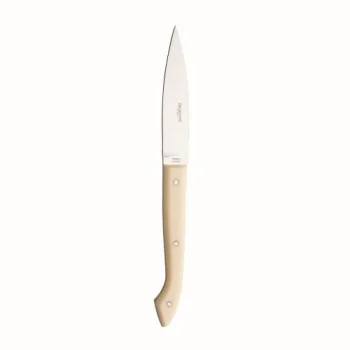 Degrenne Capucin Stainless Steel Capucin Steak Knife Ivory Color 226 mm - 8 ''7/8 - Pack of 6
