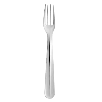 Degrenne L'Empreinte Stainless Steel Dessert Fork 185 mm - 7 ''1/16 - Pack of 12