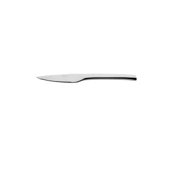 Degrenne Guest Stainless Steel Steak Knife Solid Handle Serrated 232 mm - 9 ''1/8 - Pack of 12