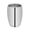 Degrenne Newport Curved Double Wall Wine Cooler Stainless Steel Mirror Finish - Ø13.9 x h 19.8 cm - Ø5'' 1/2 x h 7'' 13/16