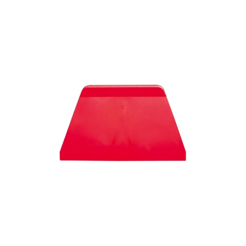 Plastic Dough Scraper 130 mm - Red