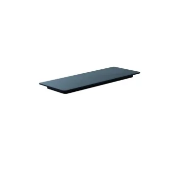 Black Melamine Cake Plate - 400 mm x 150 mm x 20 mm