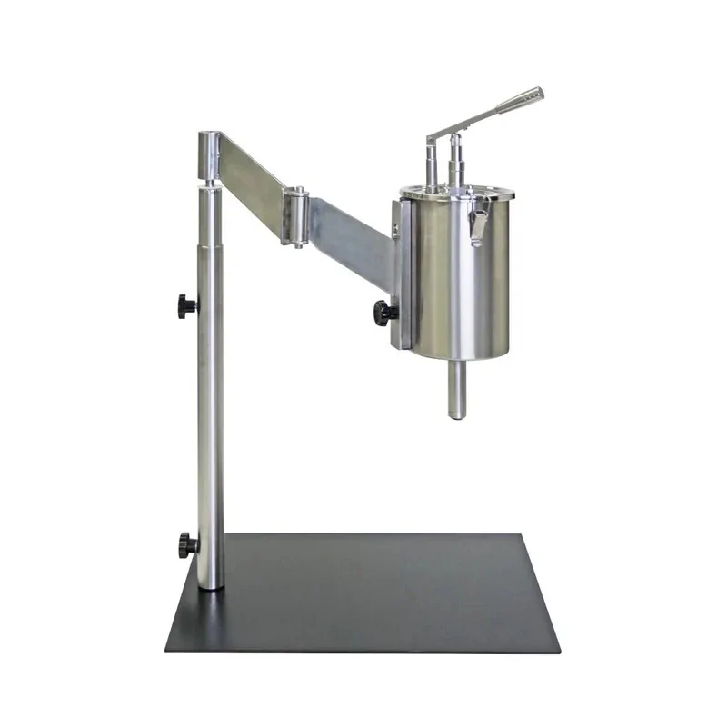 Stainless Steel Table Standing Dosing Dispenser - 4L Volume - Adjustable 50 ml Max Dosage - 450 mm x 450 mm x 1000mm Stainless Steel Table Standing Dosing Dispenser - 4L Volume - Adjustable 50 ml Max Dosage - 450 mm x 450 mm x 1000mm