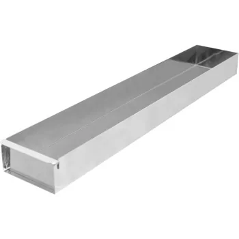 Stainless Steel Cake Display Sheet With Joint Bar - 580 mm x 100 mm x h 50 mm