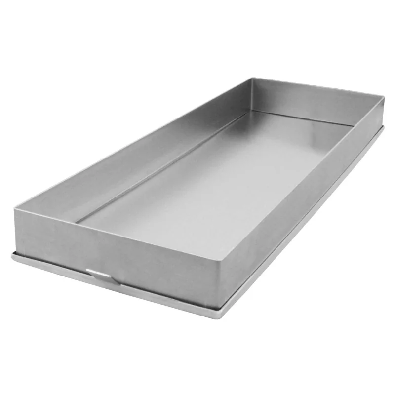 Aluminum 2-Piece Cake Display Tray - 580 mm x 400 mm x h 50 mm Aluminum 2-Piece Cake Display Tray - 580 mm x 400 mm x h 50 mm