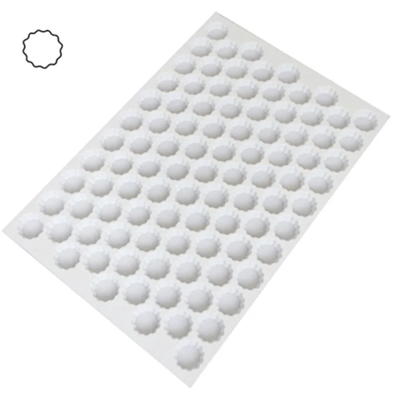 Plastic Serrated Round Cutting Sheet - Ø 35 mm - 90 indents Plastic Serrated Round Cutting Sheet - Ø 35 mm - 90 indents