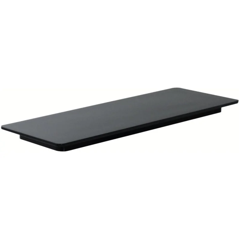 Black Melamine Cake Display Plate - 400 mm x 150 mm x h 20 mm Black Melamine Cake Display Plate - 400 mm x 150 mm x h 20 mm