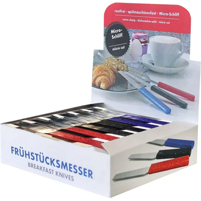 Stainless Steel Counter Display Breakfast Knives -