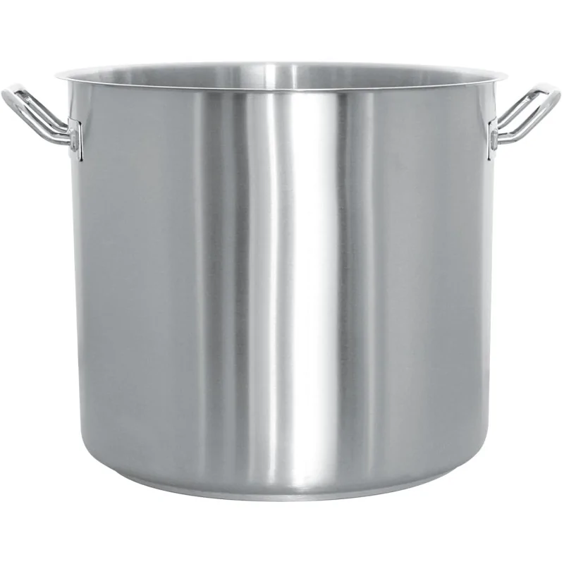 Stainless Steel Stock Pot - Ø 200 mm x h 200 mm - 6.1 L Stainless Steel Stock Pot - Ø 200 mm x h 200 mm - 6.1 L