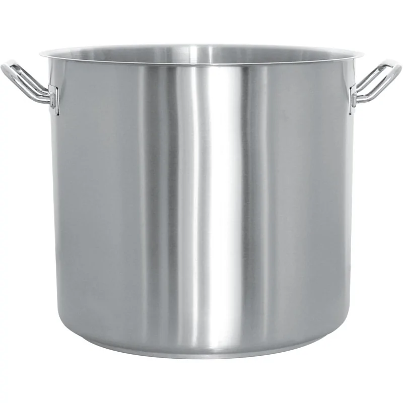 Stainless Steel Stock Pot - Ø 240 mm x h 240 mm - 11 L