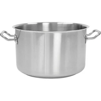 Stainless Steel High Casserole Pot - Ø 280 mm x h 170 mm - 10 L