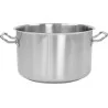 Stainless Steel High Casserole Pot - Ø 280 mm x h 170 mm - 10 L