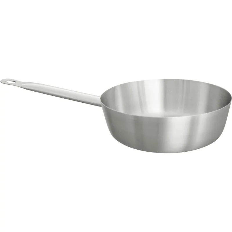 Stainless Steel Sauté Pan - Ø 200 mm x h 60 mm - 1.6 L