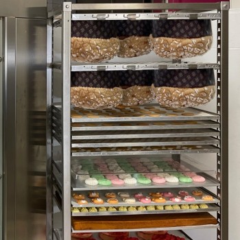 Smart Tray Trolley with Adjustable Guides and Anti-Release System - 18'' x 26''