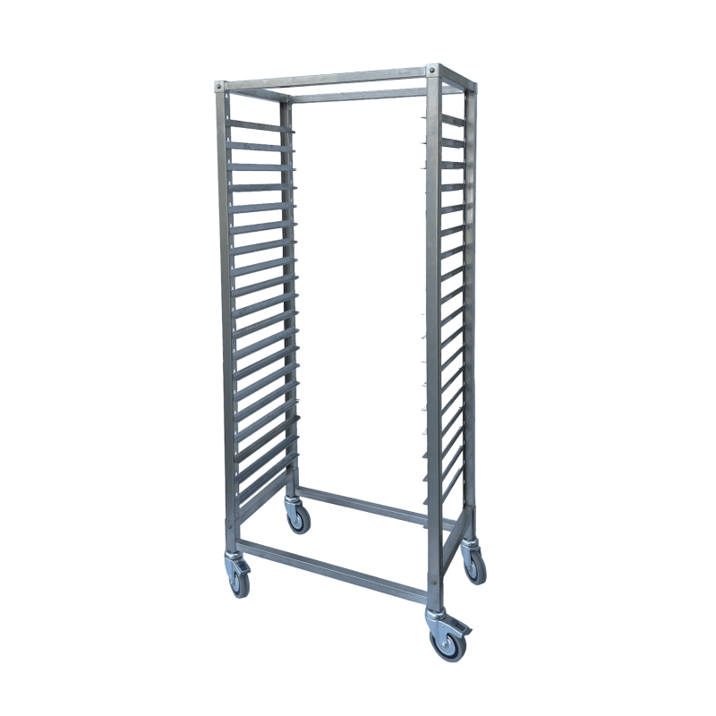 Smart Tray Trolley with Adjustable Guides and Anti-Release System - 18'' x 26'' Smart Tray Trolley with Adjustable Guides and Anti-Release System - 18'' x 26''