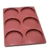SILMAE Professional Entremet Insert Silicone Pastry Mold - Ø 160 mm x 18 mm – 360 ml - 6 cavity - Mae