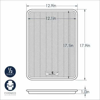 Nordic Ware Aluminum Prism Half Sheet Pan - 17.1" x 12.1" x 1"
