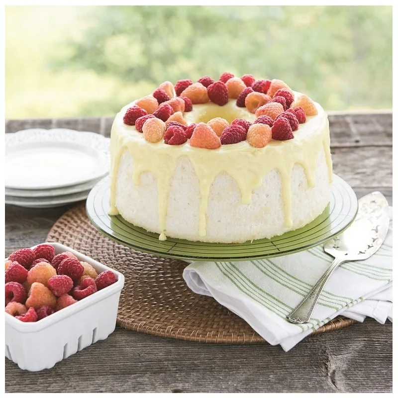 Nordic Ware Naturals® Aluminum 2 Piece Angelfood Pan with Removable Cone - 9.4" x 9.4" x 4.4" Nordic Ware Naturals® Aluminum 2 Piece Angelfood Pan with Removable Cone - 9.4" x 9.4" x 4.4"
