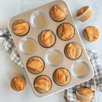 Nordic Ware Naturals® Aluminum 12 Cavity Muffin Pan