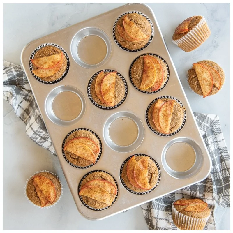 Nordic Ware Naturals® Aluminum 12 Cavity Muffin Pan