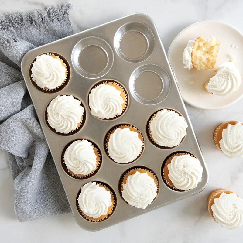 Nordic Ware Naturals® Aluminum 12 Cavity Muffin Pan