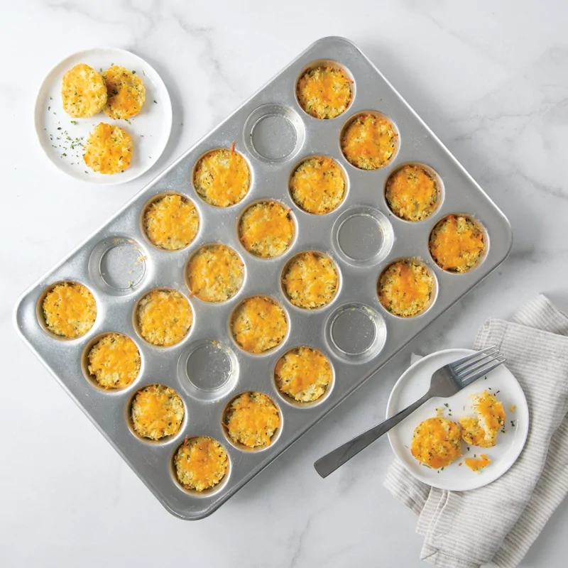 Nordic Ware Naturals® Aluminum 24 Cavity Mini Muffin Pan Nordic Ware Naturals® Aluminum 24 Cavity Mini Muffin Pan