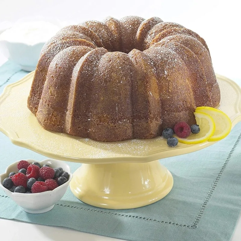 Nordic Ware Little Bundts® Commercial Cast Aluminum Original Bundt Pan - 6 Cup Capacity Nordic Ware Little Bundts® Commercial Cast Aluminum Original Bundt Pan - 6 Cup Capacity
