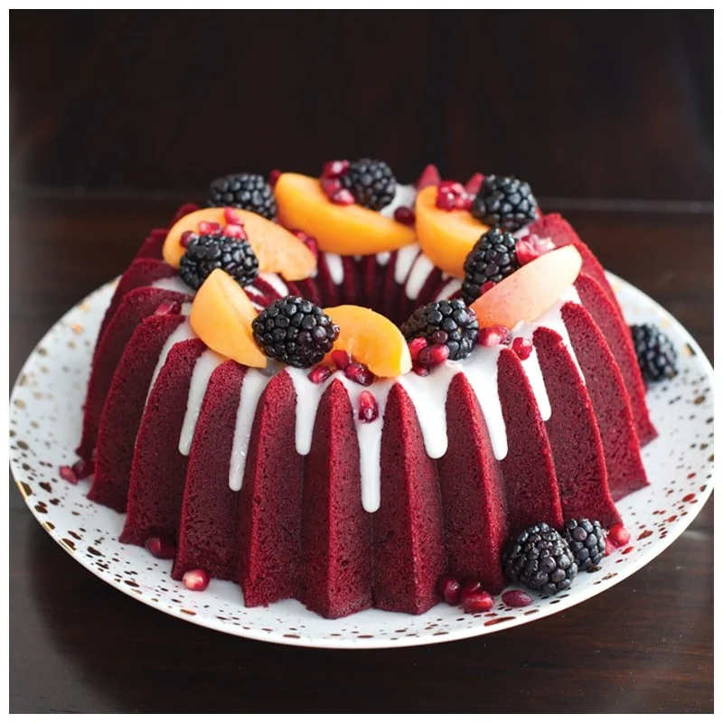 Nordic Ware Little Bundts® Commercial Cast Aluminum Brilliance Bundt Pan - 5 Cup Capacity