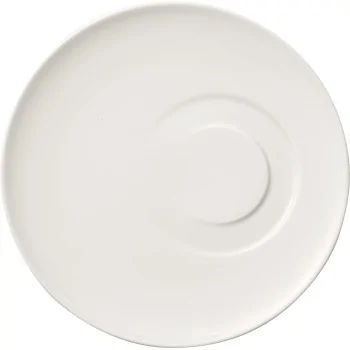 Villeroy & Boch MetroChic blanc Collection Fine Bone Porcelain Saucer - 185 x 185 x 20 mm - 6 pcs set.