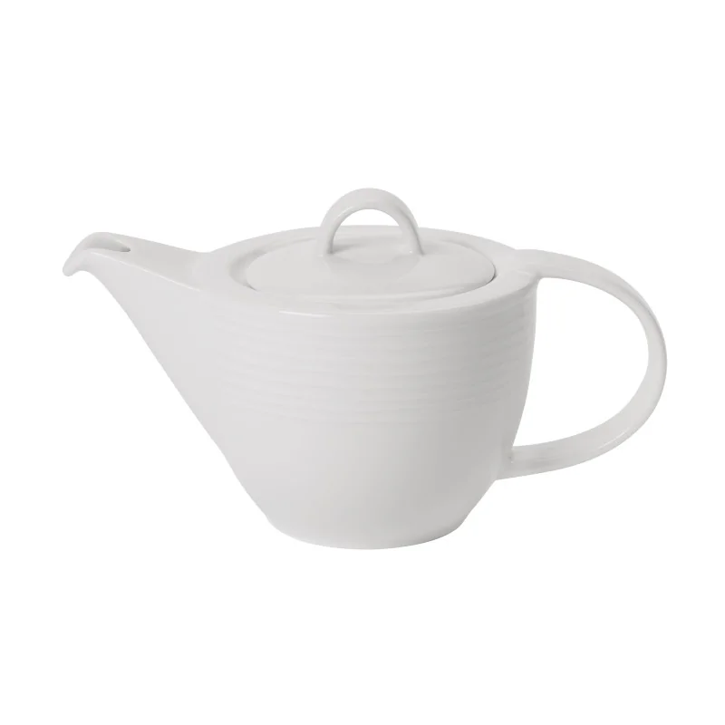 Villeroy & Boch Sedona Function Collection Fine Porcelain Teapot N.5 with cover - - 6 pcs set.
