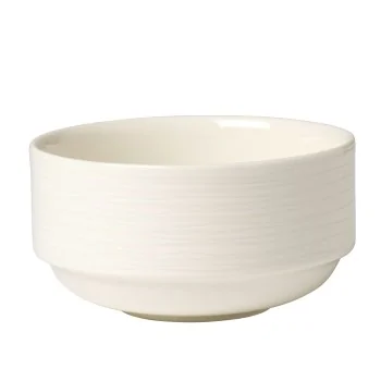 Villeroy & Boch Sedona Function Collection Fine Porcelain Unhandled soup cup stackable - - 6 pcs set.