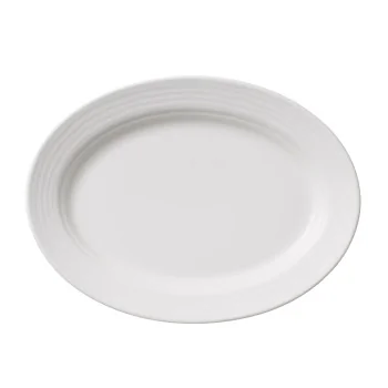 Villeroy & Boch Sedona Function Collection Fine Porcelain Oval pickle dish - 210 x 170 mm - 6 pcs set.