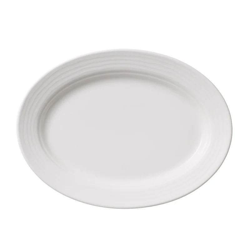 Villeroy & Boch Sedona Function Collection Fine Porcelain Oval pickle dish - 210 x 170 mm - 6 pcs set. Villeroy & Boch Sedona Function Collection Fine Porcelain Oval pickle dish - 210 x 170 mm - 6 pcs set.
