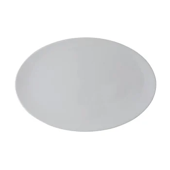 Villeroy & Boch Stella Cosmo Collection Fine Bone Porcelain Flat oval coupe plate - 340 x 225 x 20 mm - 6 pcs set.