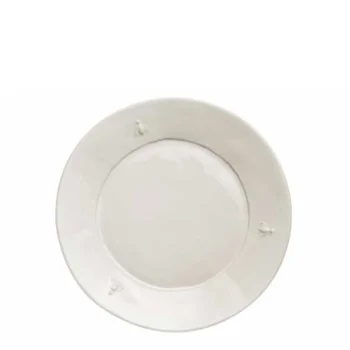 La Rochere Bee Ceramic Dessert Plate Blue Ht: 1"- Diam: 8.4"- Oz: - Set of 4