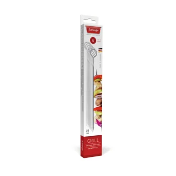 Triangle Skewer Set With Ring 25 cm. 6 - Piece