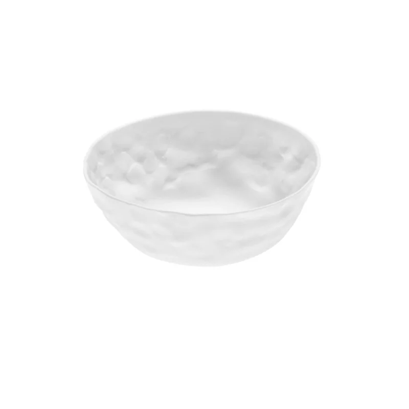 Handcrafted Fine Porcelain Gourmet Bowl 17.5 cm - Height 6.5 cm - Without Glaze - Set of 6