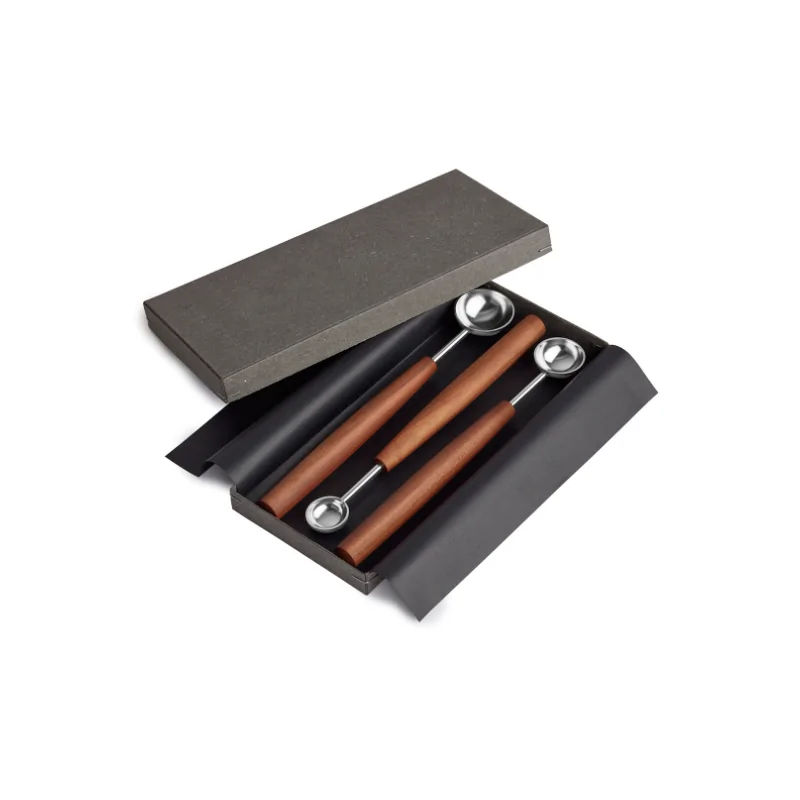 Triangle Spice Measuring Spoon Set. 3 - Piece. Boxed