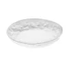 Handcrafted Fine Porcelain Gourmet Deep Plate 25 cm - Height 4.5 cm - Without Glaze - Set of 4